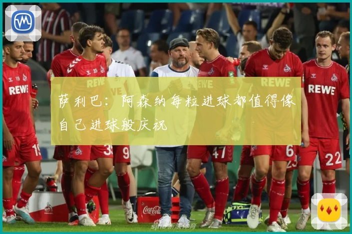 萨利巴:阿森纳每粒进球都值得像自己进球般庆祝
